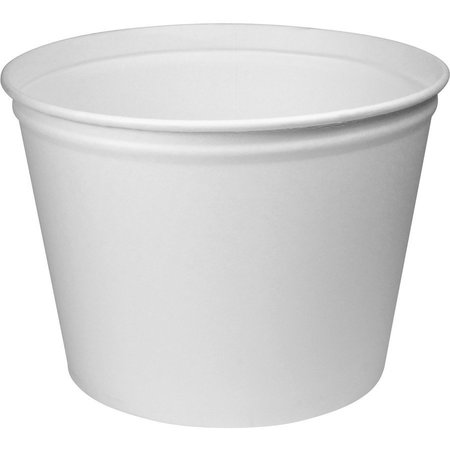 SOLO Paper Bucket, Leak-Proof, 53 oz, 300PK, White SCC3T1U